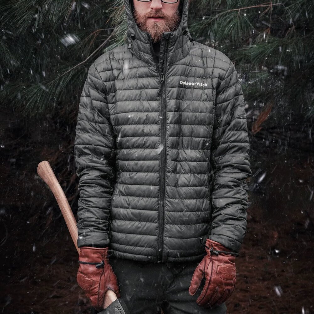 Men's Insulated Jacket - Black